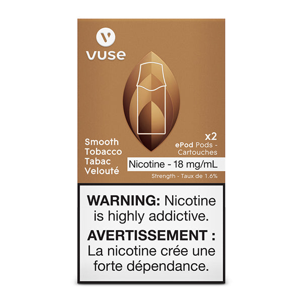 Vuse Pods Tobacco Flavors Vuse ePod - Smooth Tobacco | VUSE Flavoured Vape Pods Buy Vuse ALTO Vuse Pods Tobacco Flavors Vuse ePod - Smooth Tobacco | VUSE Flavoured Vape Pods Buy Vuse ALTO