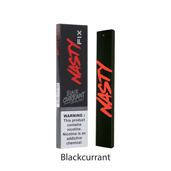 Nasty Fix Disposable 1.3ml - Red Black Currant