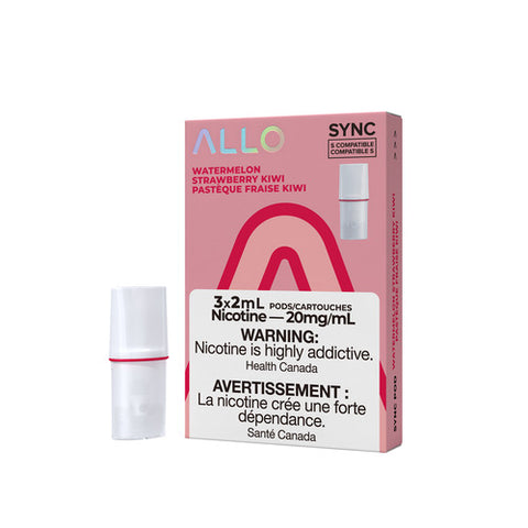 SYNC Pods 2ml - Watermelon Strawberry Kiwi