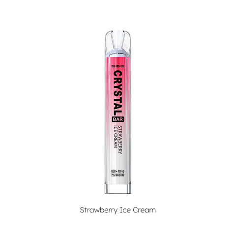 Crystal Bar 600 - Strawberry Cream Ice