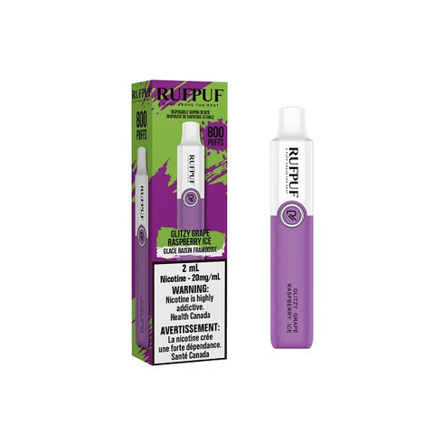 RufPuf 800 (2ml) - Glitzy Grape Raspberry Ice
